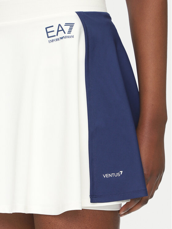 EA7 Emporio Armani EA7 Emporio Armani Tennisrock 7W000204 AF13282 M0058 Weiß Regular Fit
