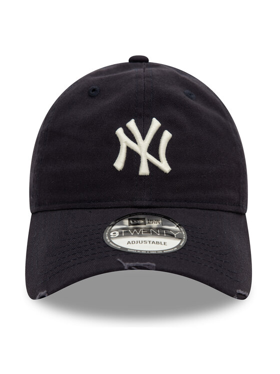 New Era New Era Šilterica Distressed 9Forty New York Yankees 60595226 Tamnoplava