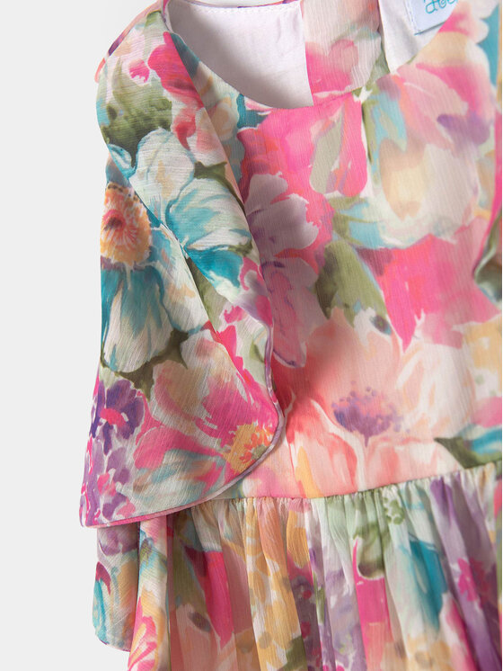 Abel & Lula Abel & Lula Sommerkleid 5048 Bunt Regular Fit