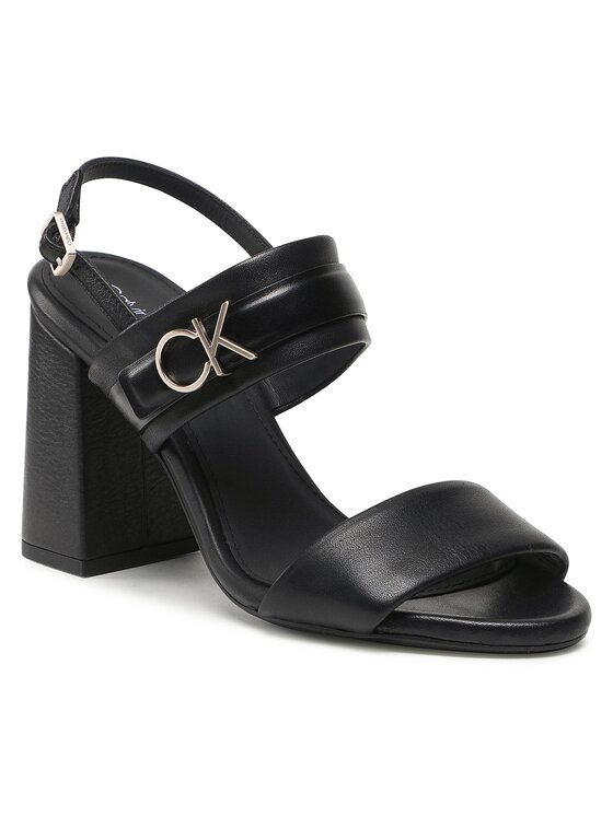 Calvin Klein Calvin Klein Sandále Block Hl Sandal 85Hh W/Hw HW0HW01486 Čierna
