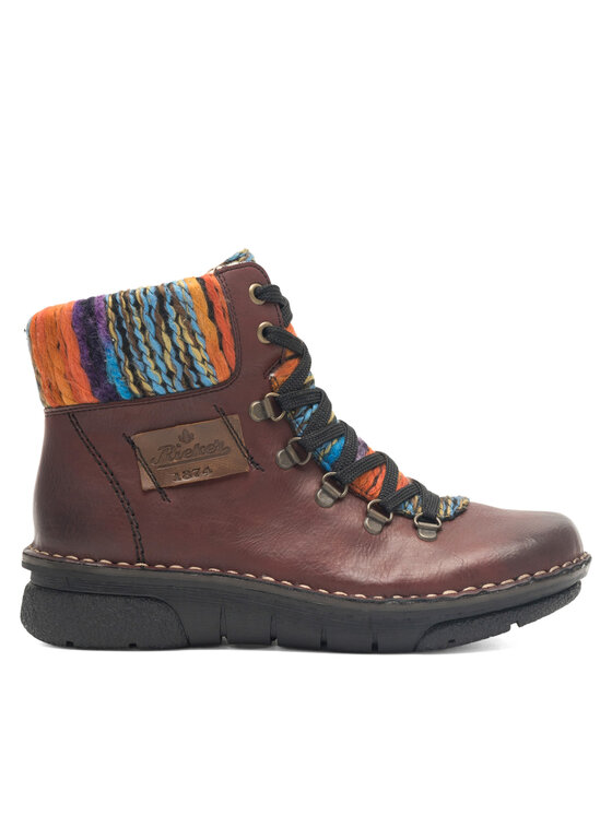 Rieker Rieker Škornji 73343-35 Bordo rdeča