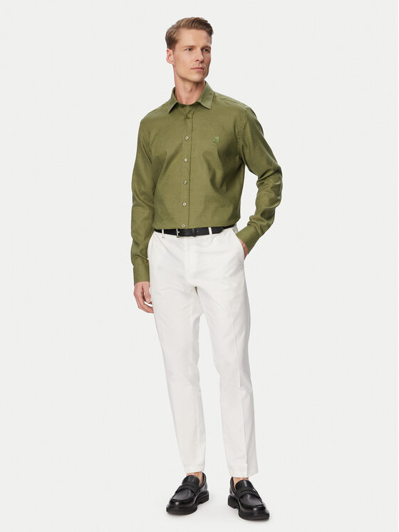 KARL LAGERFELD KARL LAGERFELD Hemd 605084 562791 Grün Regular Fit