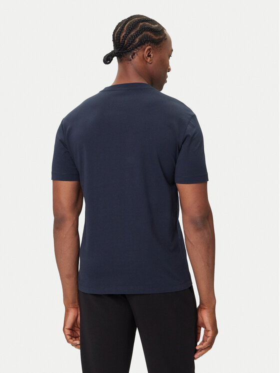 EA7 Emporio Armani EA7 Emporio Armani T-Shirt 7M001189 AF17789 UB102 Granatowy Regular Fit