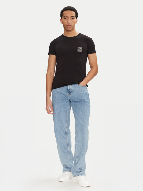 Emporio Armani Underwear Emporio Armani Underwear T-shirt EM000375 AF10798 UC001 Crna Slim Fit