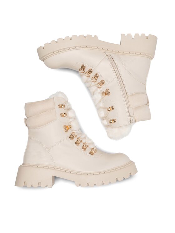 DeeZee DeeZee Botki Dijana WS6200-01 Beżowy