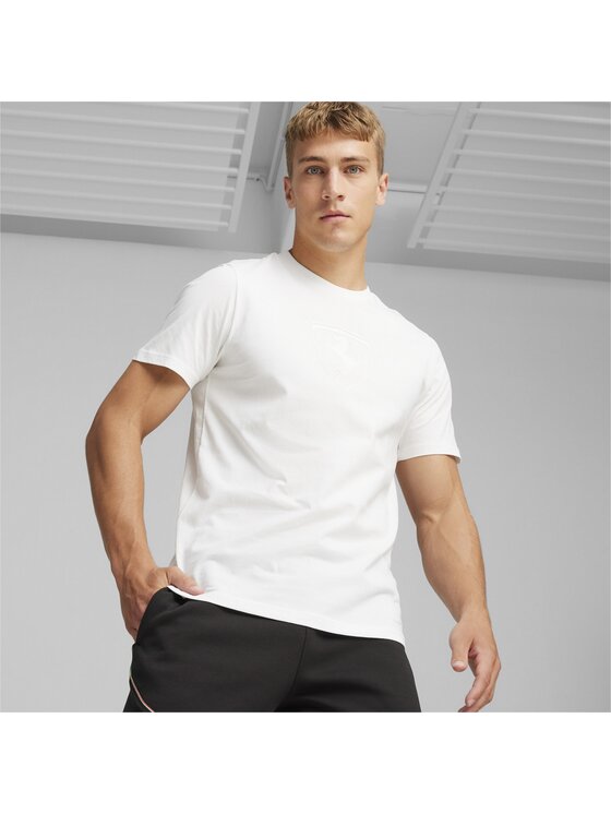 Puma Puma T-Shirt 623806 Biały Regular Fit