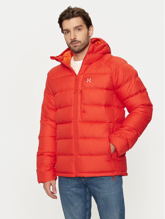 Haglöfs Haglöfs Giubbotto piumino Rosson 607460 Rosso Relaxed Fit