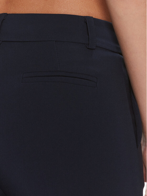 Rinascimento Rinascimento Текстилни панталони CFC0117747003 Тъмносин Regular Fit