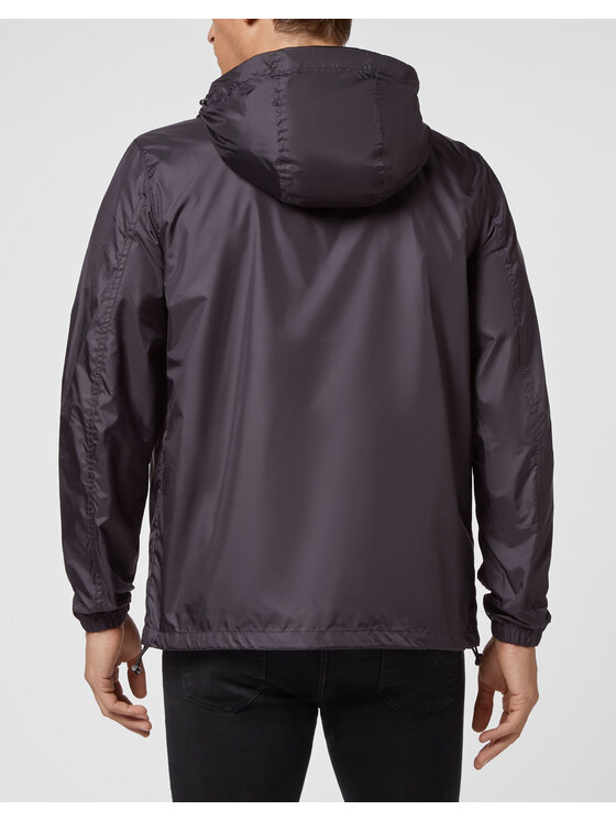 PHILIPP PLEIN PHILIPP PLEIN Wiatrówka 6817 Granatowy Regular Fit