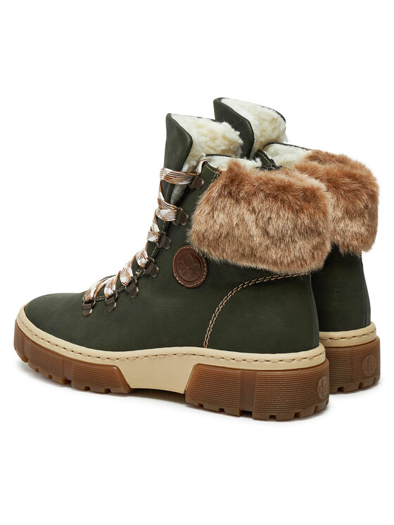 Rieker Rieker Stiefeletten X8647-54 Grün