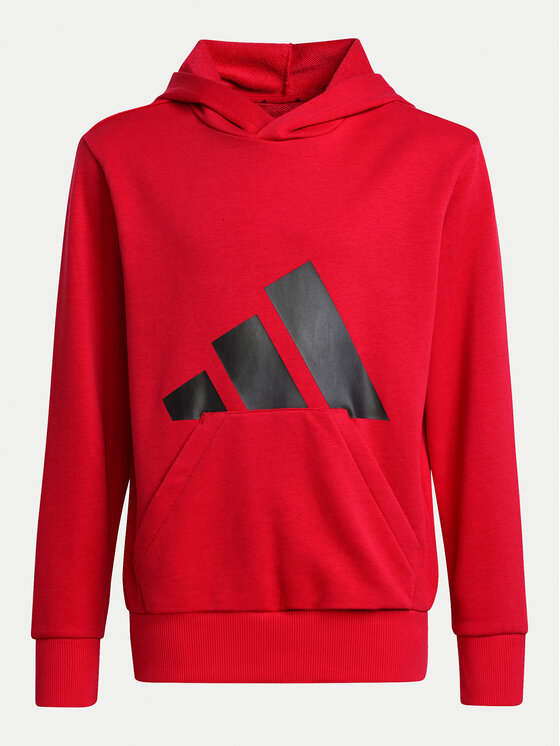 adidas adidas Mikina Essentials JE1389 Červená Regular Fit