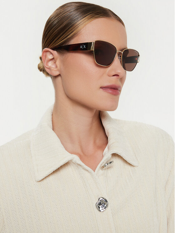 Armani Exchange Armani Exchange Sluneční brýle 0AX2051S 611073 Hnědá