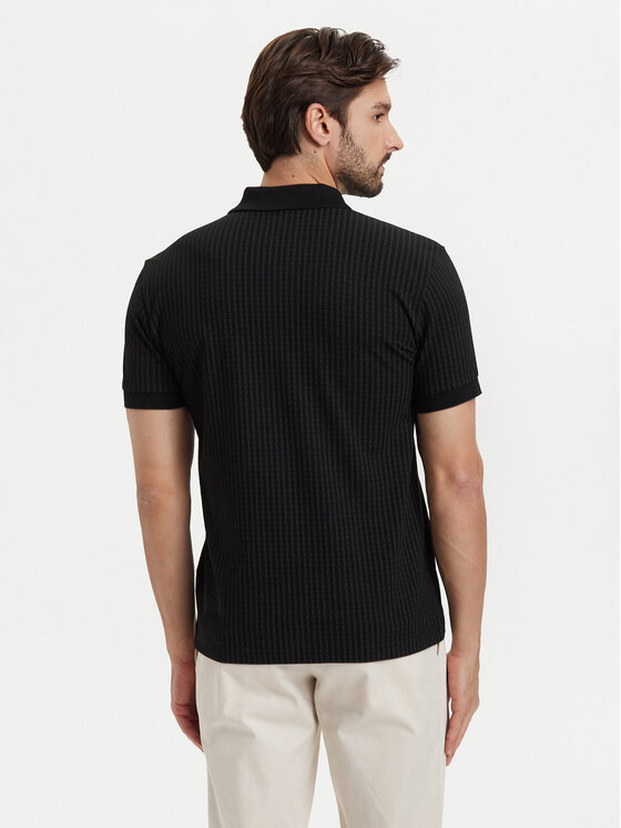 BOSS BOSS Pólóing Pl Goc Birdie 3 50559355 Fekete Regular Fit