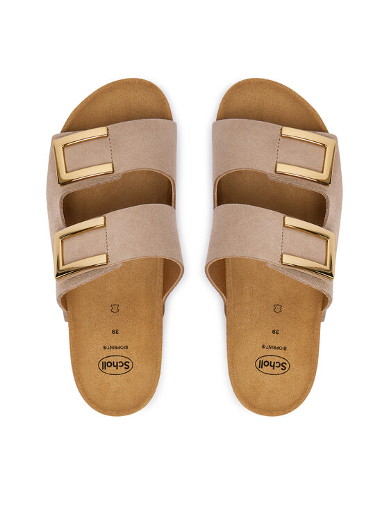Scholl Scholl Plätud Monterey 2 Straps MF32404 Beež