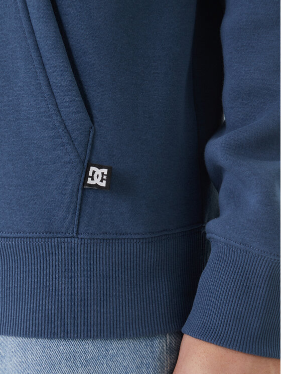 DC Shoes DC Shoes Felpa W126-DCMSS-1007-19X Blu scuro Regular Fit