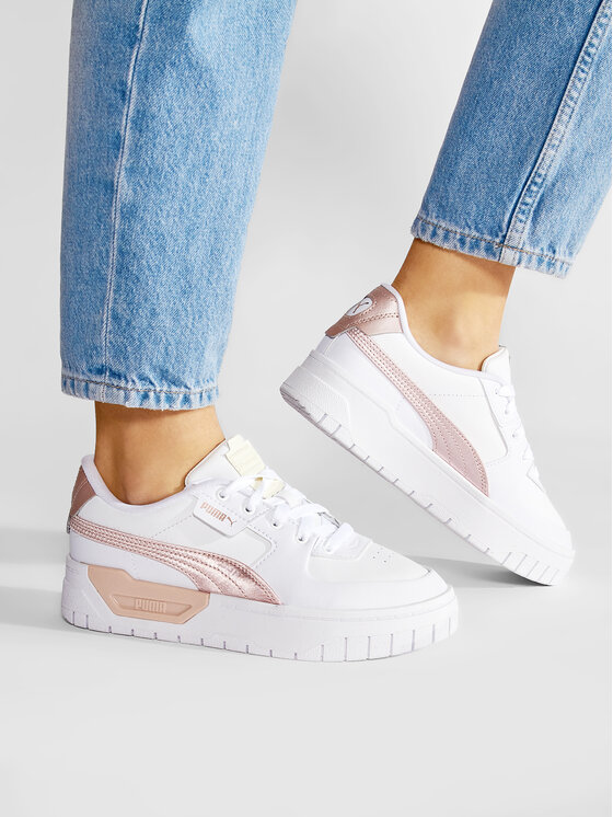 Puma Puma Sneakersy Cali Dream Shiny Pack Jr 386073 01 Biały