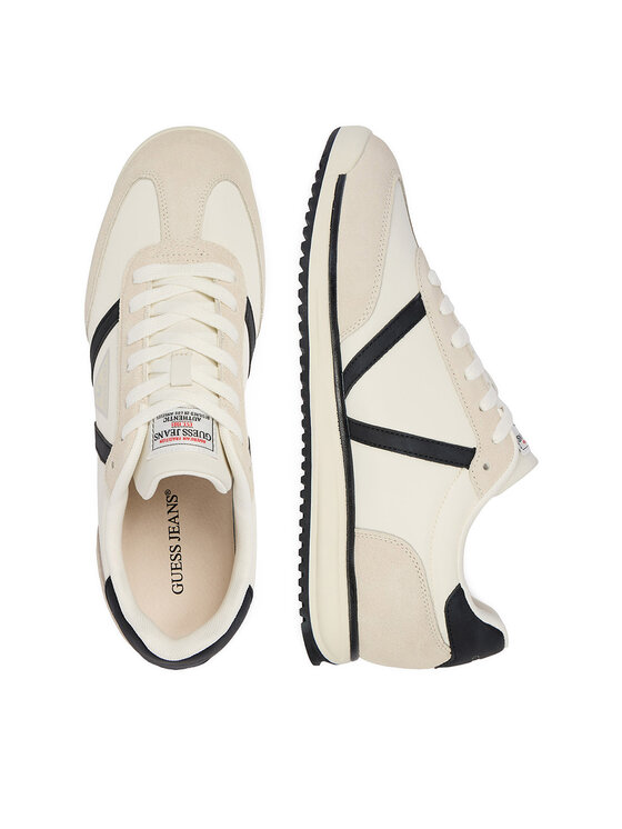 Guess Jeans Guess Jeans Sneakersy EO-DELAND-03 WE Écru