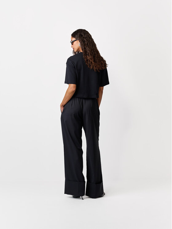 La Mania La Mania T-shirt TOLA Nero Basic Fit