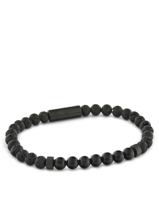 BOSS BOSS Гривна MIXED BEADS 1580272 Черен