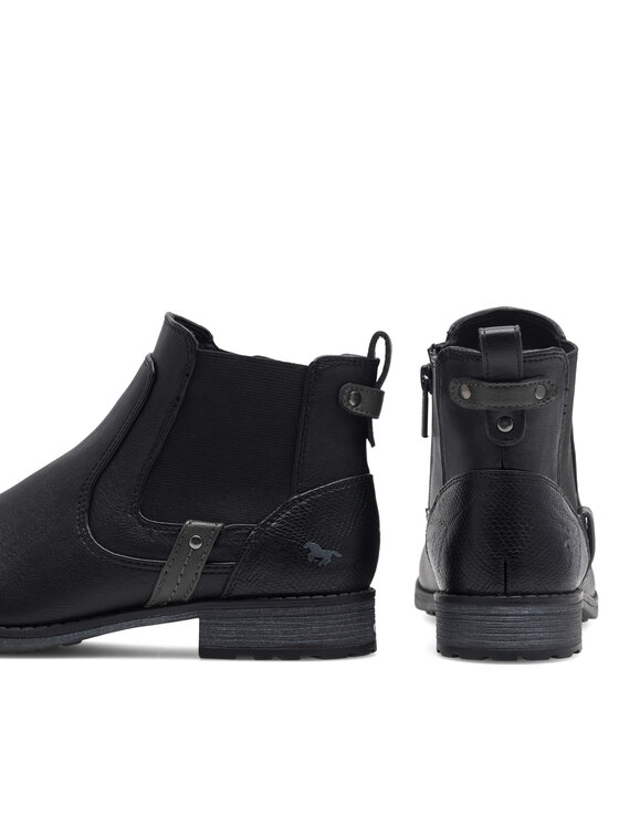 Mustang Mustang Stiefeletten 1265-522 Schwarz