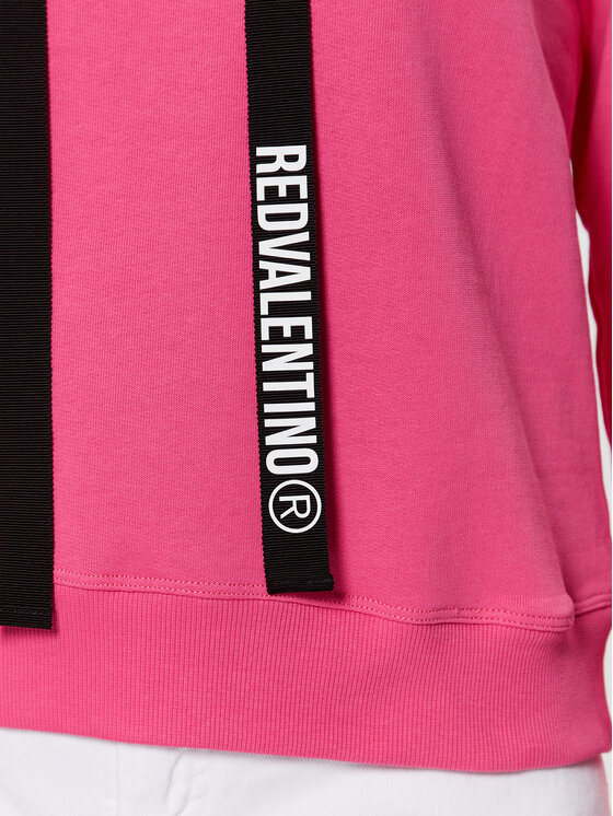 Red Valentino Red Valentino Majica dugih rukava 1R0MF10U6P9 Ružičasta Regular Fit