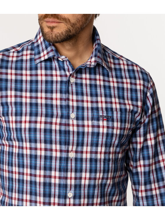 Lee Cooper Lee Cooper Koszula WINDSOR KL03 Niebieski Slim Fit
