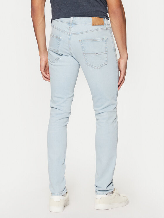 Tommy Jeans Tommy Jeans Traperice Scanton DM0DM20186 Plava Slim Fit