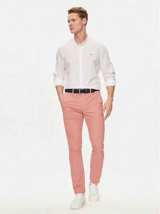 Tommy Hilfiger Tommy Hilfiger Košulja MW0MW34650 Bijela Slim Fit