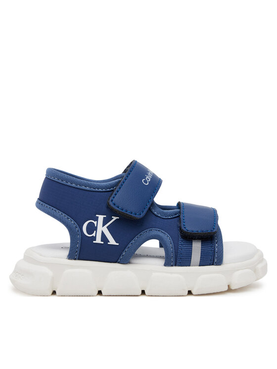 Calvin Klein Jeans Sandali V1B2-83020-1591 Blu, taglia : 25