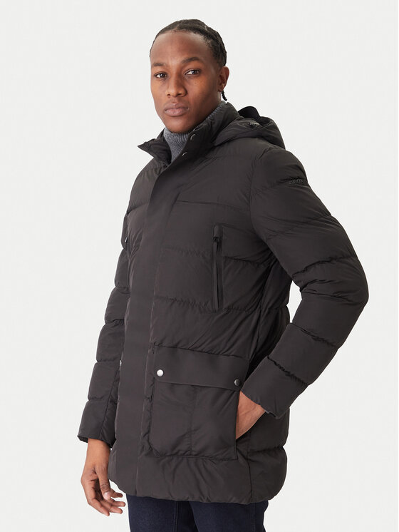 Geox Kurtka zimowa Pieve M5628N T3270 F9000 Czarny Regular Fit