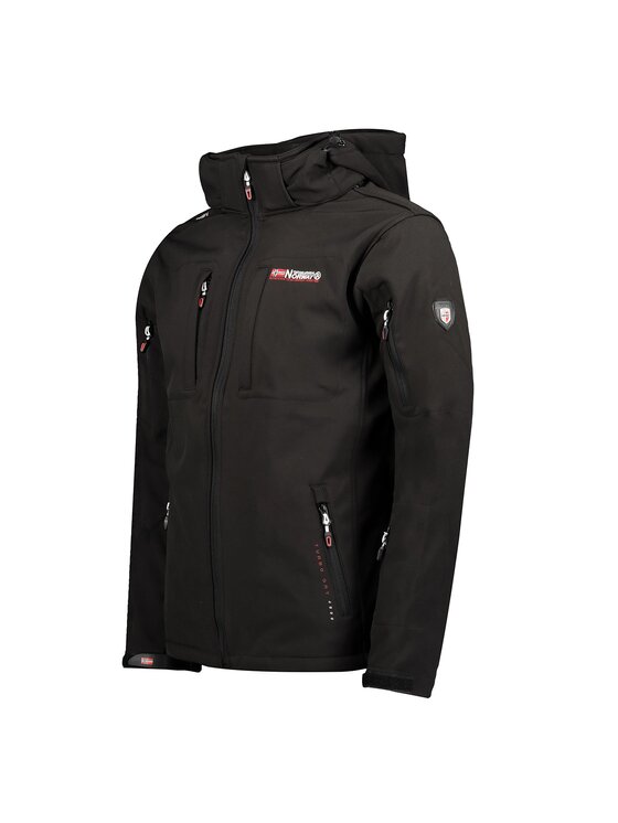 Geographical Norway Geographical Norway Kurtka softshell WY9169H/GN/Black Czarny Regular Fit
