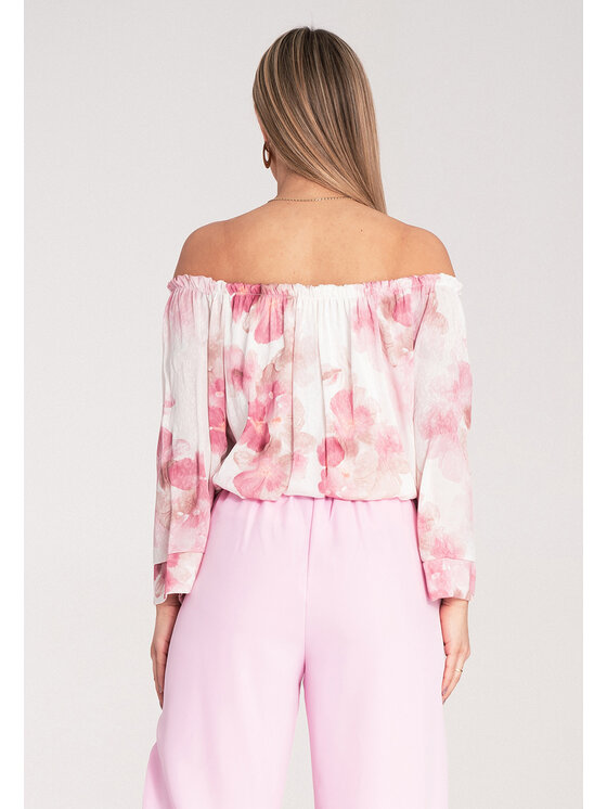 FIGL FIGL Blusa M1142 Rosa Loose Fit