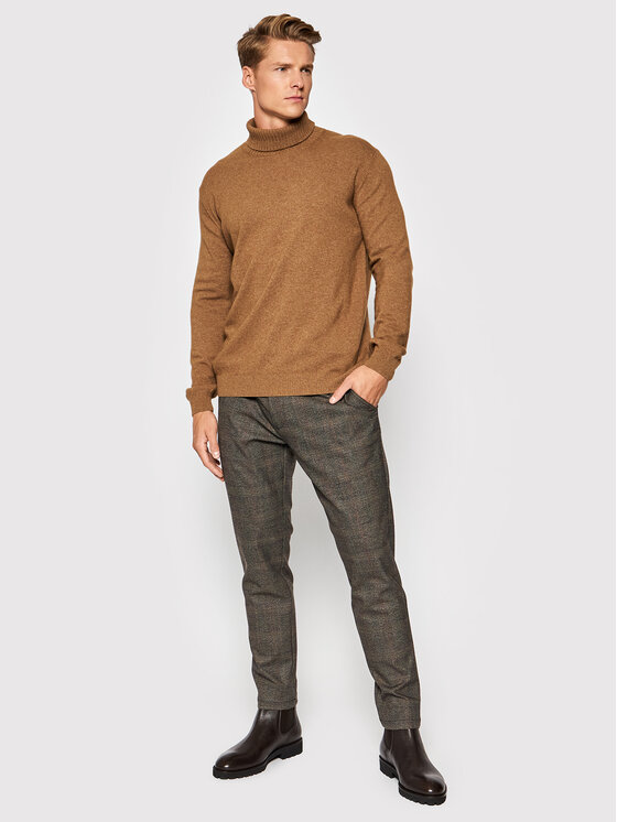 Pantaloni di tessuto 948-51 Grigio Regular Fit