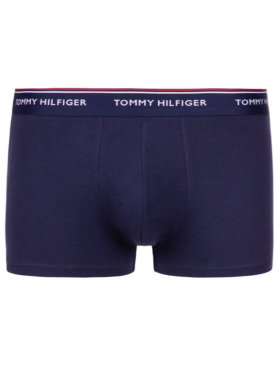 Tommy Hilfiger Tommy Hilfiger Souprava boxerek 3P Lr Trunk 1U87903841 Tmavomodrá