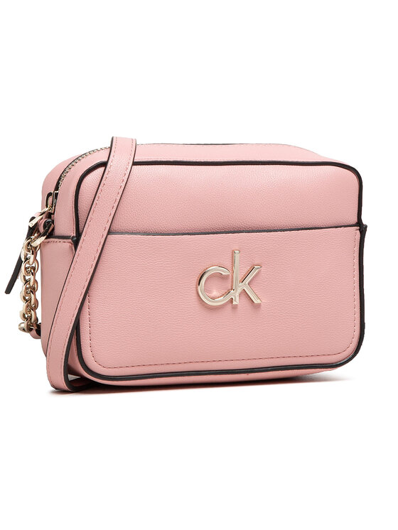 calvin klein camera bag pink