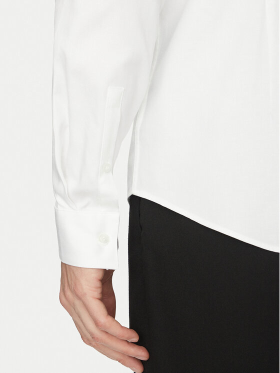 Calvin Klein Calvin Klein Koszula K10K114310 Biały Slim Fit