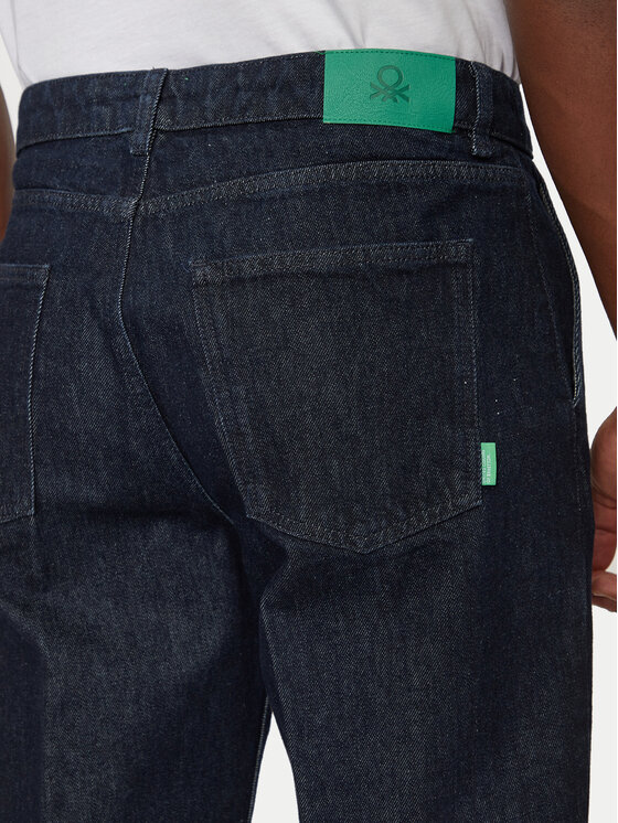 United Colors Of Benetton United Colors Of Benetton Farmer 4WTYUE01M Sötétkék Slim Fit