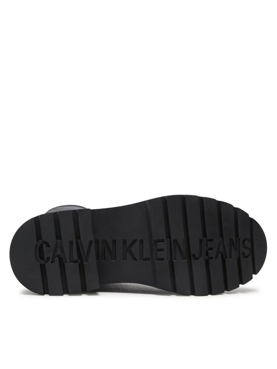 Calvin Klein Jeans Calvin Klein Jeans Guminiai batai High Rainboot Neoprene YW0YW00838 Juoda