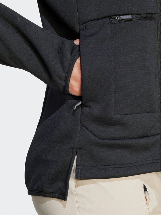 adidas adidas Світшот Terrex Xperior IB1843 Чорний Slim Fit