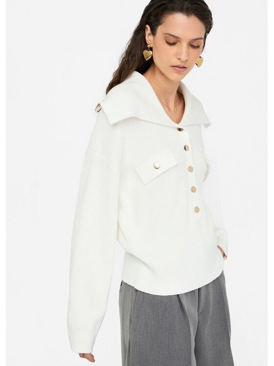 Liu Jo Liu Jo Maglione MF5373MS99E10701 Bianco Regular Fit