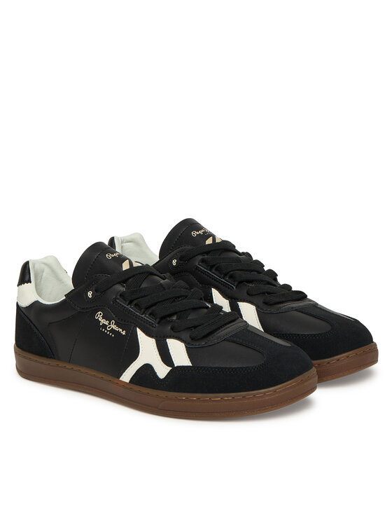 Pepe Jeans Pepe Jeans Sneakersy Ball Zero M PMS000010 Černá