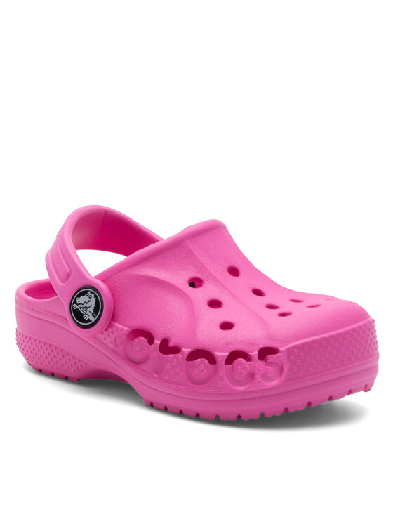 Crocs Crocs Natikače BAYA CLOG T 207012-6QQ Ružičasta