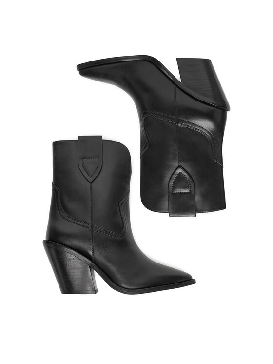 Badura Badura Cizme și botine cowboy EO-BRAYLE-121881 Negru
