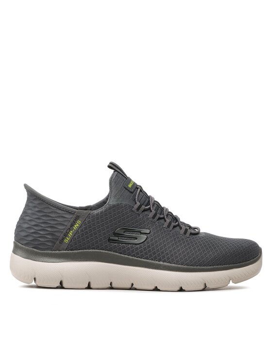 Skechers Sneakersy High Range 232457/CHAR Sivá