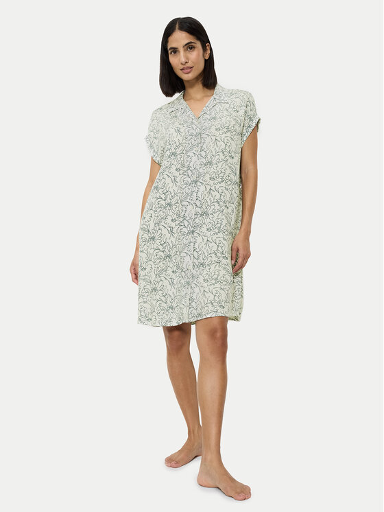 Triumph Triumph Koszula nocna Boyfriend 10222612 Zielony Relaxed Fit