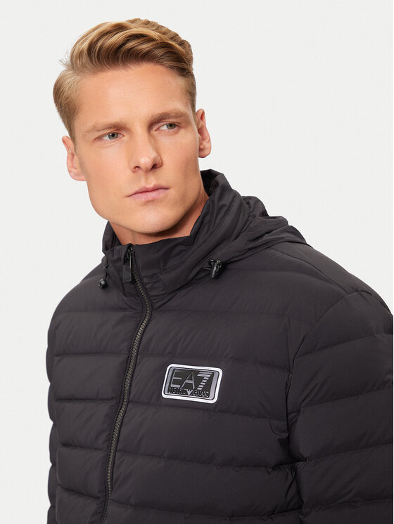 EA7 Emporio Armani EA7 Emporio Armani Vatovaná bunda 6DPK12 PNHAZ 1200 Černá Regular Fit