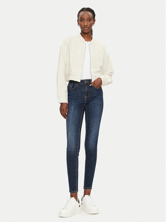 Vero Moda Vero Moda Jeans hlače Flash 10310822 Mornarsko modra Skinny Fit