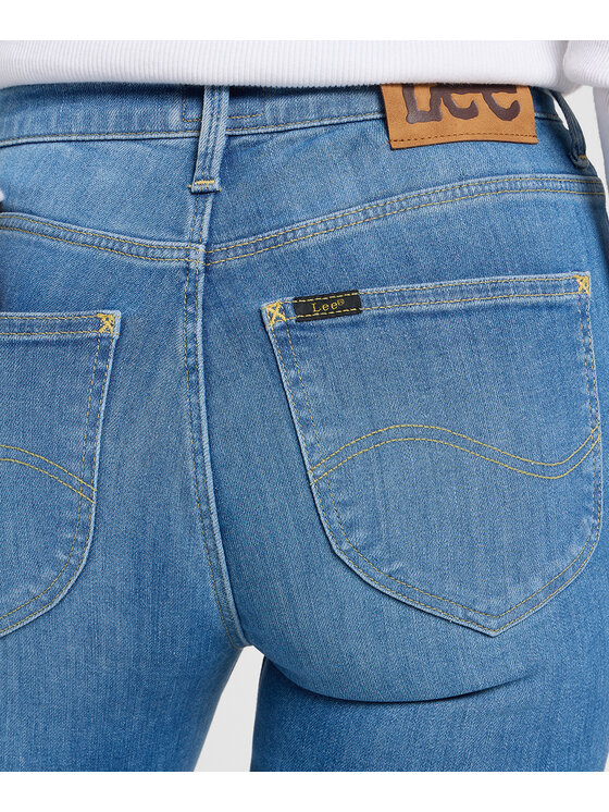 Lee Lee Jeansy 112370938 Niebieski Bootcut Fit