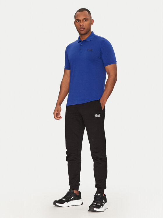 EA7 Emporio Armani EA7 Emporio Armani Tricou polo 8NPF14 PJVQZ UA031 Albastru Regular Fit