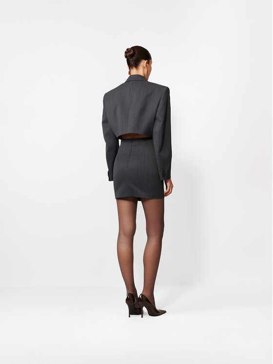 La Mania La Mania Sako FRAN Sivá Basic Fit